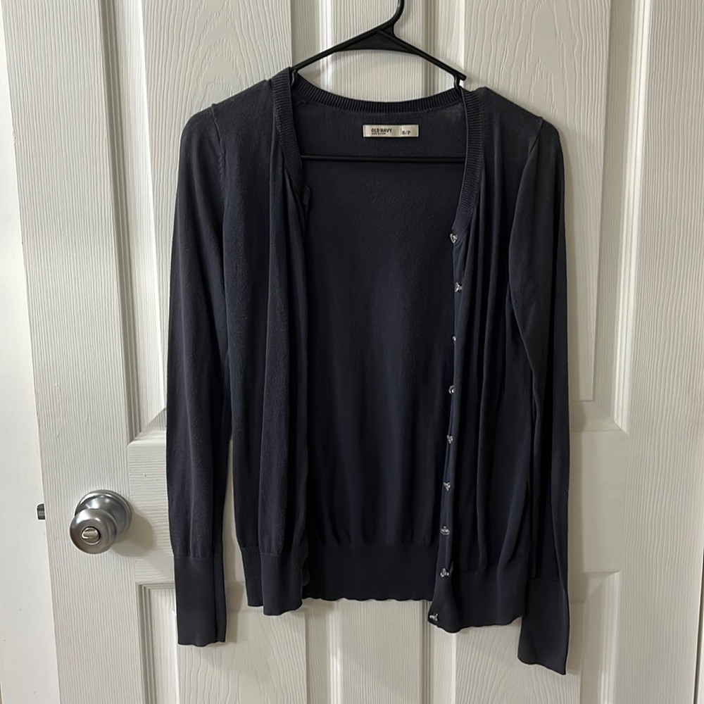 Old Navy Dark Gray Cardigan